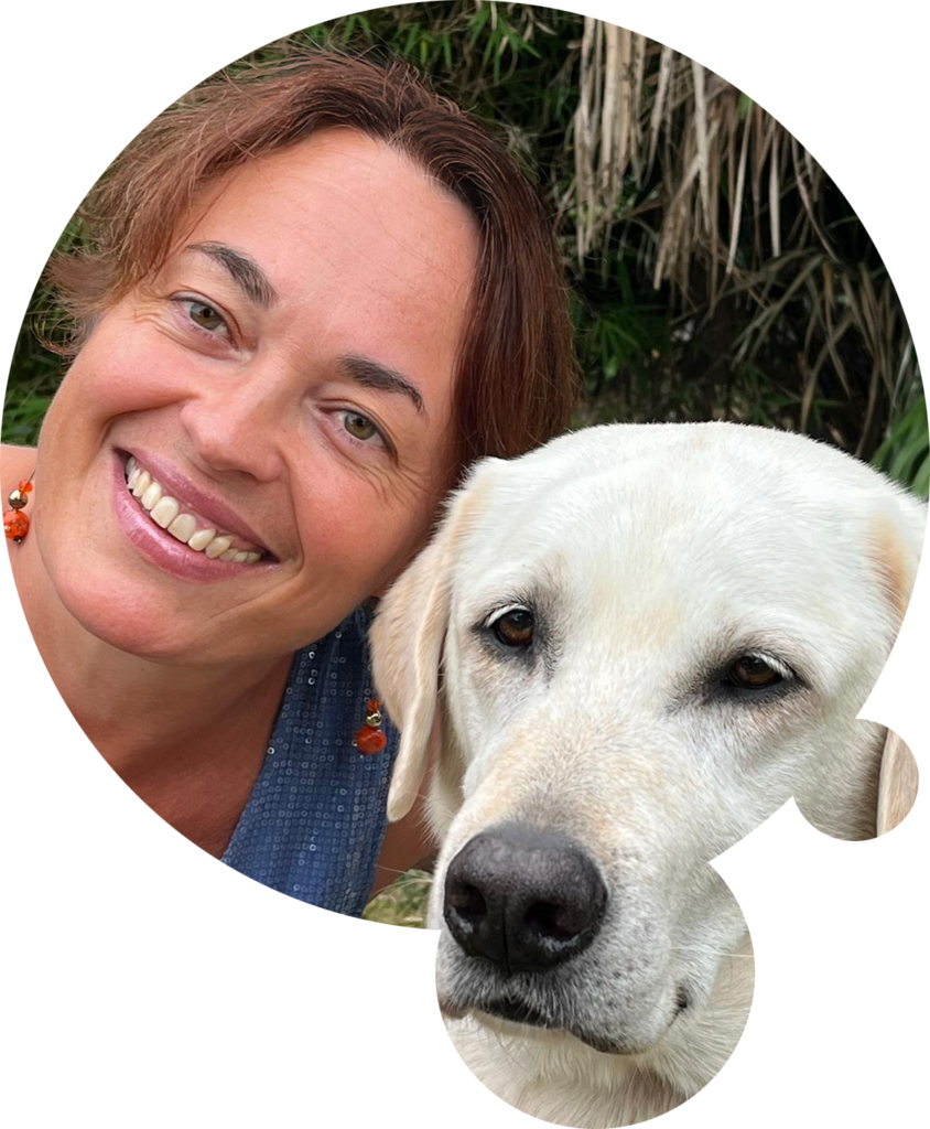 cecile avec chien